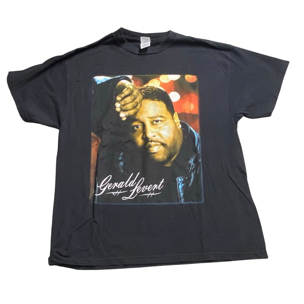 Rare Vintage 1990s Y2K Gerald Levert & Eddie Levert Father & Son R&B Tee Size XL